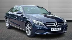 Blue Used 2016 Mercedes C200 Premium Sedan | £13,295 (Fair price)