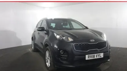 Used Kia Sportage 132 HP (97 kW) 2018 Black SUV