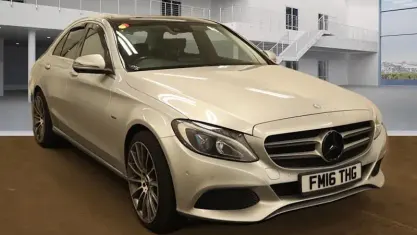 Used Mercedes C350 Premium Plus 293 HP (215 kW) 2016 Silver Sedan