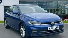 Reef blue metallic Used 2023 VW Polo Style Hatchback | £16,991 (Fair price)