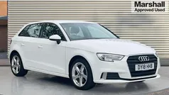 White Used 2018 Audi A3 Sport Hatchback | £12,500 (Super price)