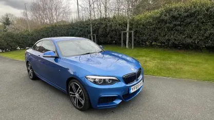 Usado BMW 218 Performance 136 HP (100 kW) 2020 Azul Coupé