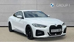 White Used 2022 BMW 420 M Sport Coupe | £29,784 (Fair price)