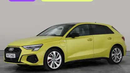 Used Audi A3 Sportback e-tron Competition 245 HP (180 kW) 2024 Yellow Hatchback