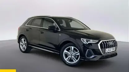 Second-hand Audi Q3 S-Line 150 CP (110 kW) 2022 Negru SUV