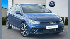 Blue Used 2024 VW Polo R-line Hatchback | £20,790 (Fair price)