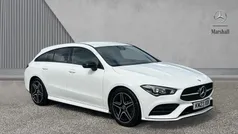 White Used 2023 Mercedes CLA200 Executive Estate | £23,619 (Fair price)
