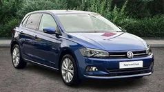 Blue Used 2019 VW Polo SEL Hatchback | £15,295 (Fair price)