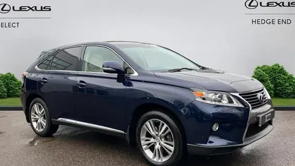 Blue Used 2014 Lexus RX450h SUV | £15,821 (Fair price)