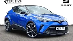 Nebula blue Used 2021 Toyota C-HR Sport SUV | £19,990 (Fair price)