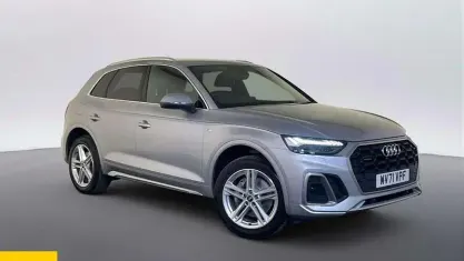 Used Audi Q5 S-Line 299 HP (219 kW) 2021 Silver SUV