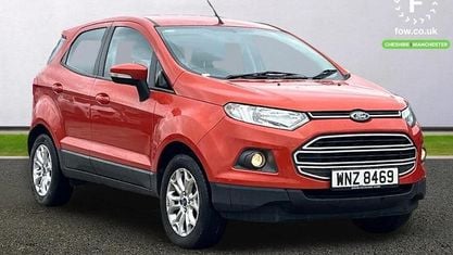 Używany Ford Ecosport Zetec 112 KM (82 kW) 2017 Czerwony SUV