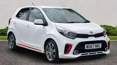 White Used 2018 Kia Picanto GT-Line Hatchback | £8,950 (Fair price)
