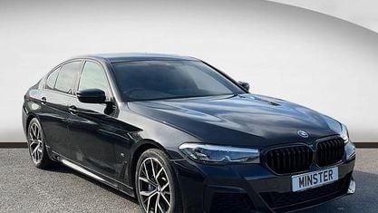 Usado BMW 530 M Sport 286 CV (210 kW) 2022 Negro Berlina