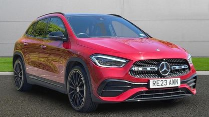 Used Mercedes GLA220 AMG line 190 HP (139 kW) 2022 Red SUV