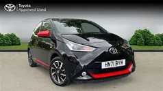 Bold black Used 2021 Toyota Aygo Trend Hatchback | £9,799 (Fair price)