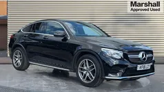 Black Used 2018 Mercedes GLC250 AMG Line Premium Coupe | £23,997 (Fair price)
