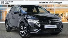 Black Used 2022 VW T-Roc R-line SUV | £22,995 (Fair price)