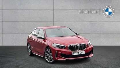 Used BMW M135 Shadowline 306 HP (225 kW) 2024 Red Hatchback