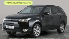 Black Used 2015 Mitsubishi Outlander P-HEV Estate | £10,258 (Fair price)