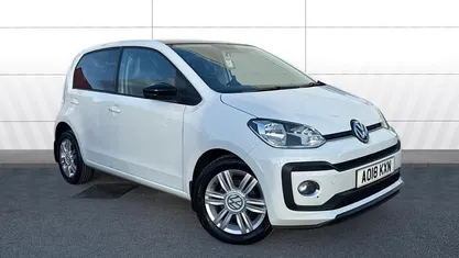 Used VW up! high up! 90 HP (66 kW) 2017 White Hatchback