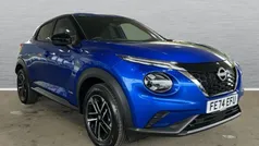 Special metallic magnetic blue Used 2024 Nissan Juke N-Connecta SUV | £20,648 (Fair price)