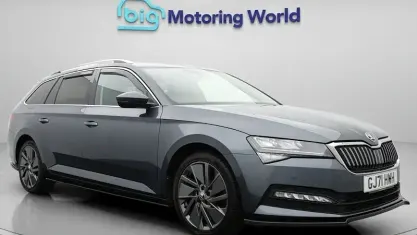 Used Skoda Superb SE 122 HP (89 kW) 2021 Grey Estate