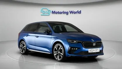 Used Skoda Scala Monte Carlo 116 HP (85 kW) 2024 Blue Hatchback