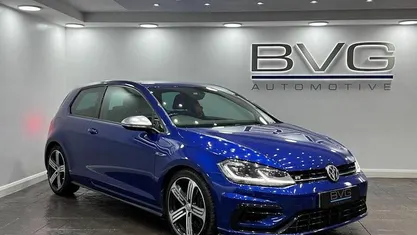 Used VW Golf VII R 310 HP (228 kW) 2017 Blue Hatchback