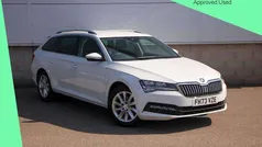 White Used 2024 Skoda Superb SE Technology Estate | £26,290 (Fair price)