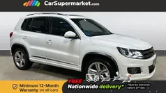 White Used 2014 VW Tiguan R-line SUV | £11,197 (Fair price)