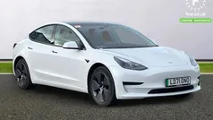 White Used 2021 Tesla Model 3 Standard Range Sedan | £18,499 (Fair price)