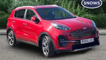 Used Kia Sportage GT-Line 177 HP (130 kW) 2019 Red SUV