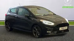 Black Used 2018 Ford Fiesta ST-Line Hatchback | £9,299 (Fair price)