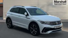 White Used 2021 VW Tiguan R-line SUV | £24,023 (Fair price)