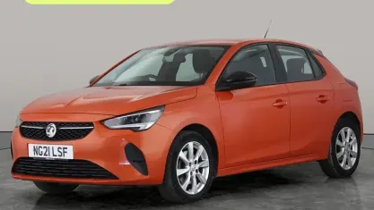 Used Vauxhall Corsa S 101 HP (74 kW) 2021 Orange Hatchback