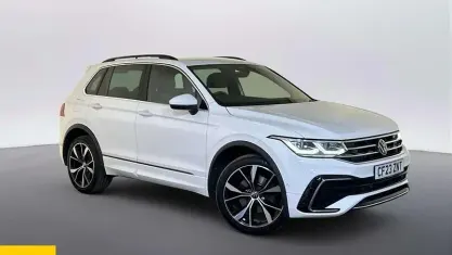Used VW Tiguan R-line 245 HP (180 kW) 2023 White SUV