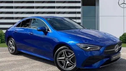 Used Mercedes E250 AMG line 218 HP (160 kW) 2025 Blue Sedan