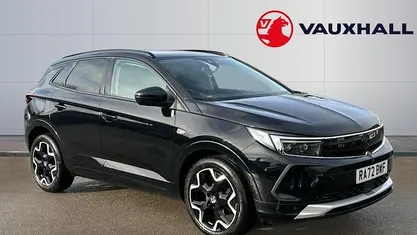 Used Vauxhall Grandland X Ultimate 131 HP (96 kW) 2023 Black SUV