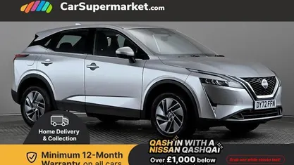 Silver Used 2022 Nissan Qashqai Acenta Premium SUV | £14,397 (Good price)
