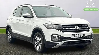 White Used 2024 VW T-Cross S SUV | £17,899 (Fair price)