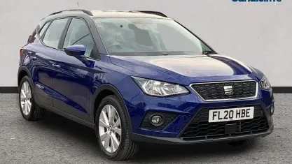 Used Seat Arona SE Technology 95 HP (69 kW) 2020 Blue SUV