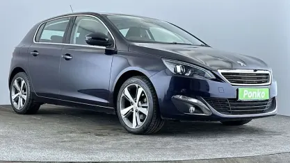 Used Peugeot 308 Allure 131 HP (96 kW) 2016 Blue Hatchback