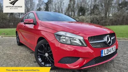 Used Mercedes A200 136 HP (100 kW) 2013 Red Hatchback