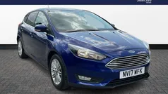 Blue Used 2017 Ford Focus Zetec Hatchback | £5,995 (Good price)