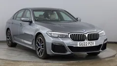 Blue Used 2022 BMW 530e M Sport Sedan | £25,588 (Fair price)