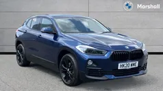 Mediterranean blue Used 2020 BMW X2 Sport Line SUV | £20,881 (Fair price)