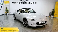 Silver Used 2019 Mazda MX5 Inclusive Cabriolet | £17,895 (Fair price)