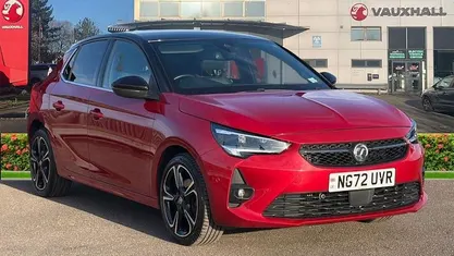 Used Vauxhall Corsa Ultimate 131 HP (96 kW) 2023 Red Hatchback