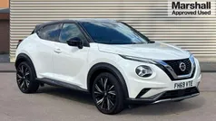 White Used 2020 Nissan Juke Tekna+ SUV | £12,690 (Fair price)
